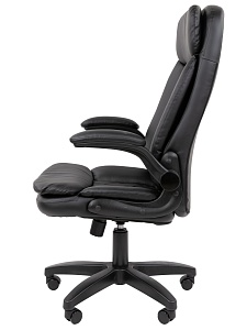 Офисное кресло CHAIRMAN 533, экокожа, черный